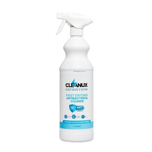 Cleanux Fast Drying Antibacterial Cleaner 1lt x 6