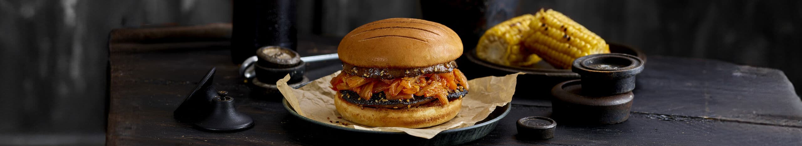 Americana Grill Marked Vegan Brioche Style Bun