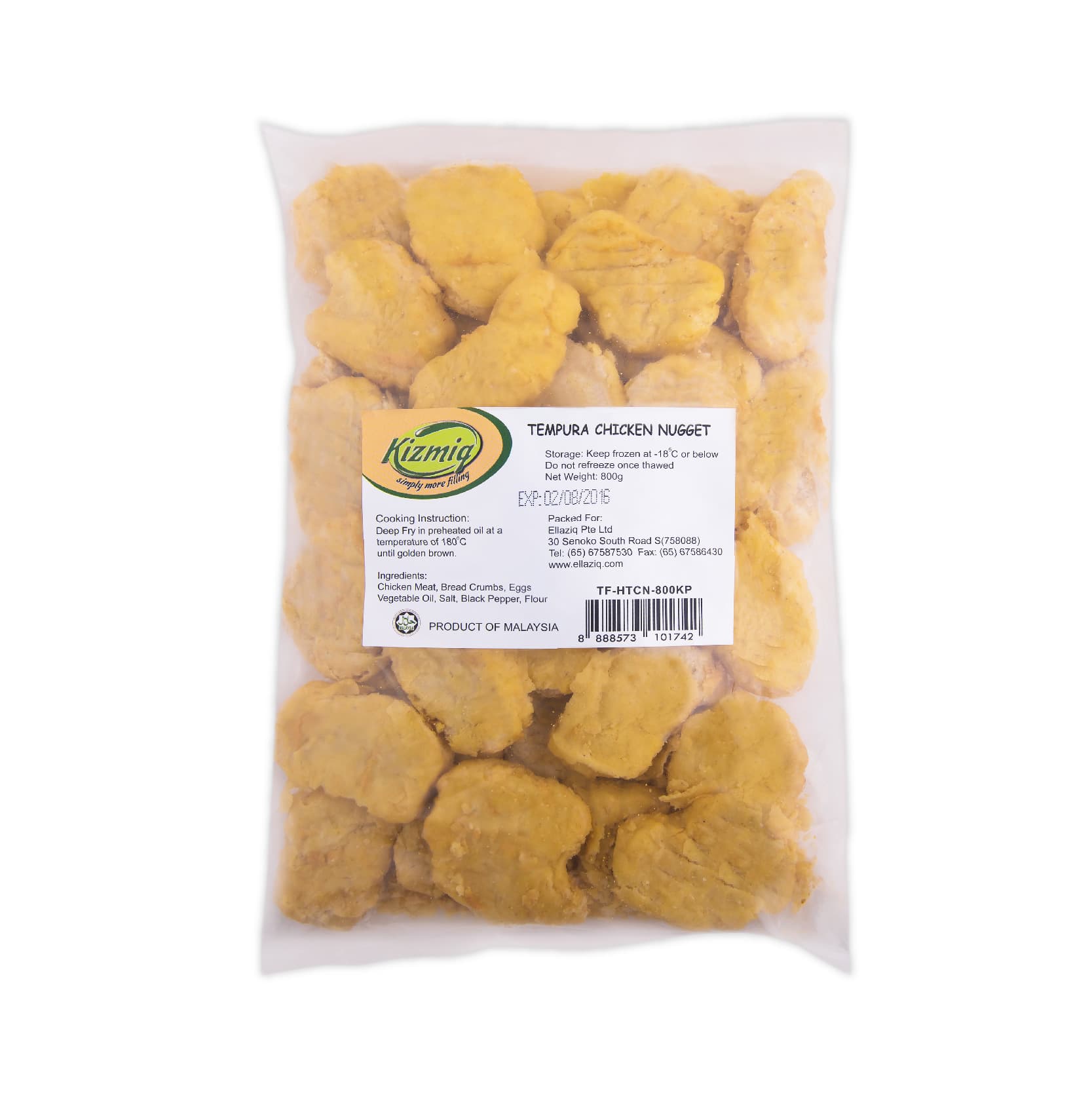 Chicken Nuggets (Tempura) 10x800 gr
