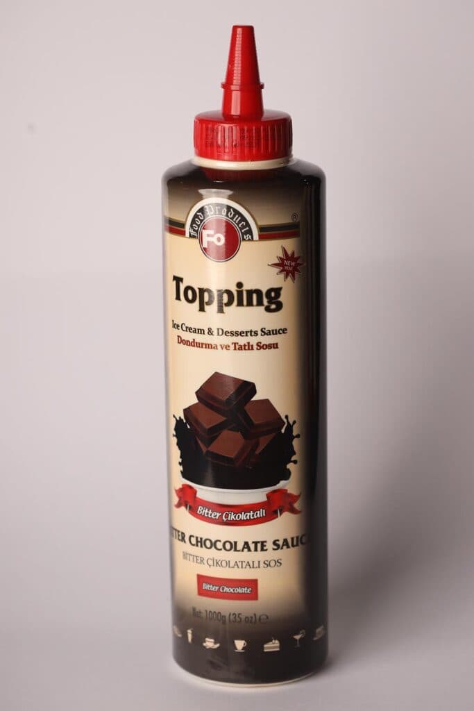 FO Bitter Chocolate Topping Sauce