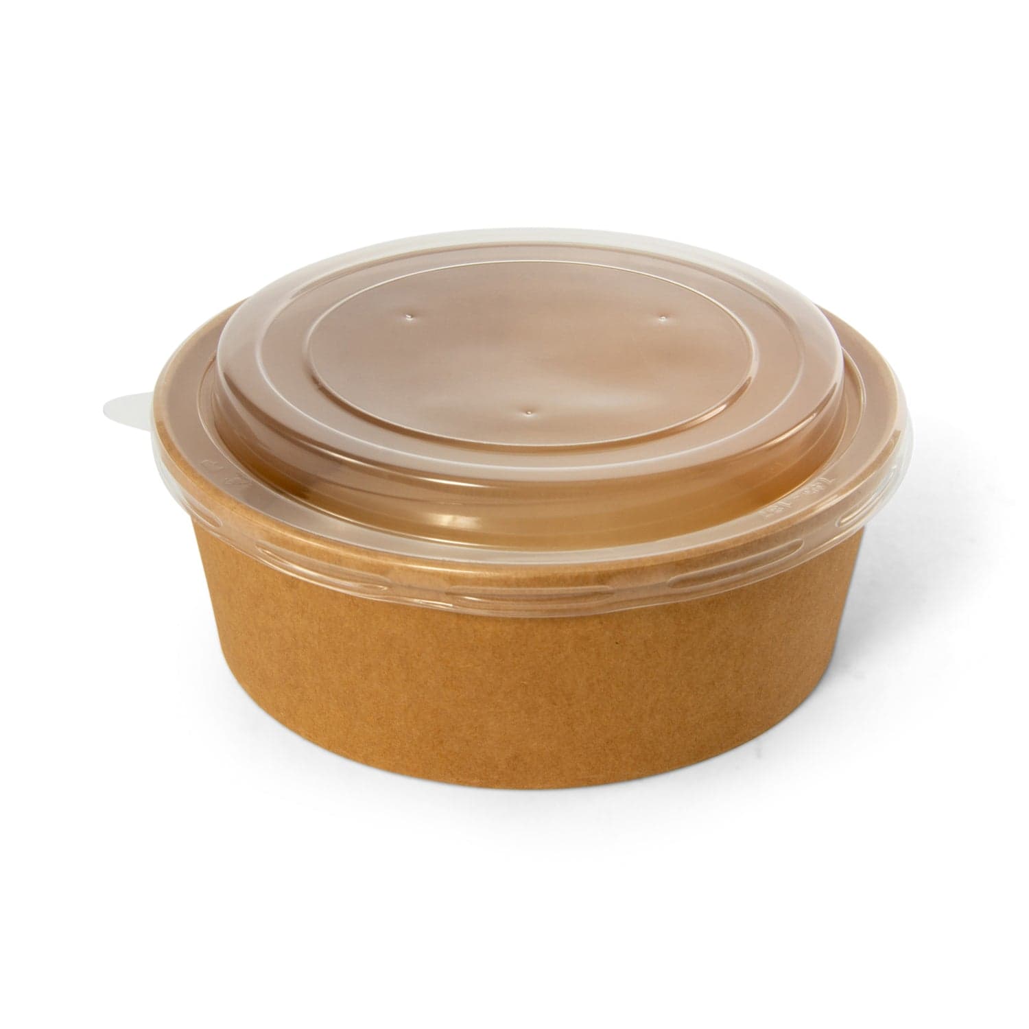 Kraft Food Bowls&PP Lids 38oz 200pcs/Box